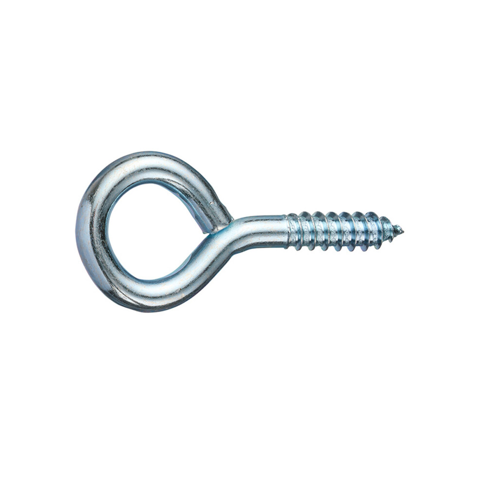 Screw Eye Bzp 10G X 45Mm - 9Tqsseye/045 - Box Of 100 5014196286365