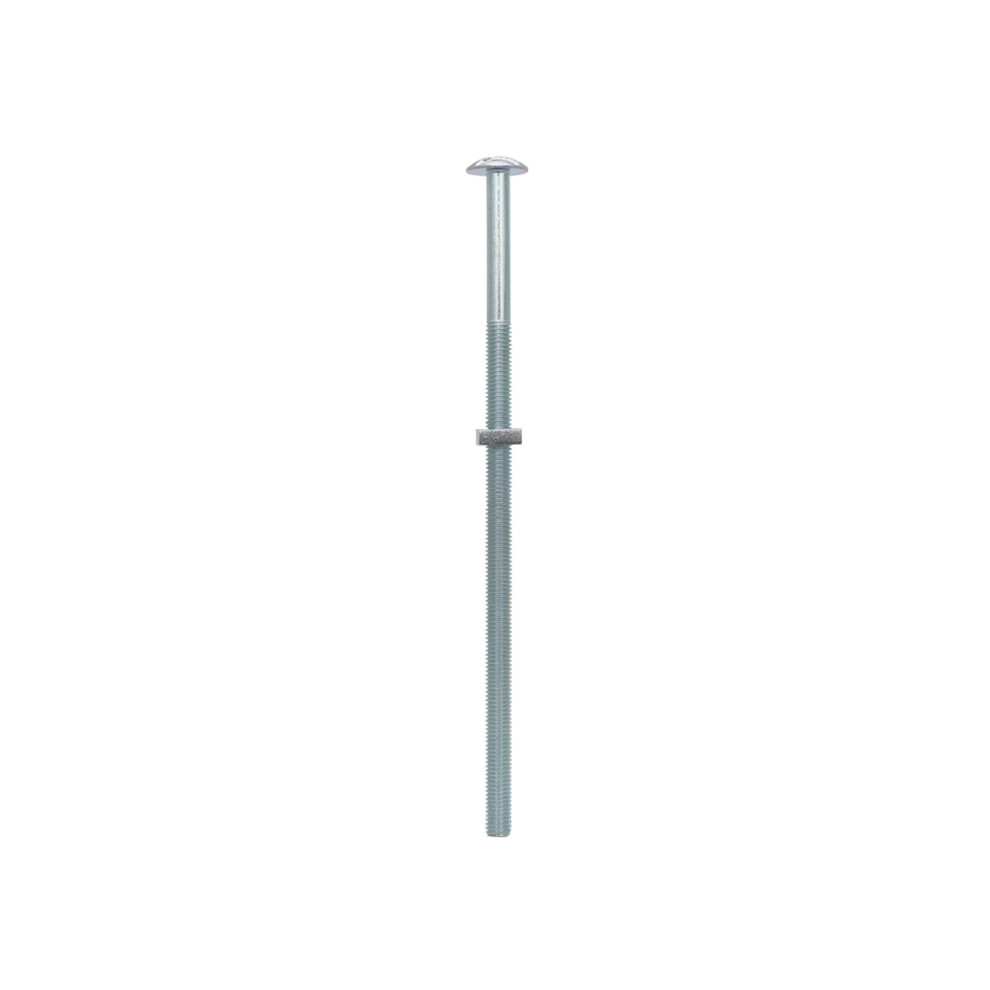 Unifix Grade 4.8 Mushroom Head Roofing Bolts & Sq Nuts Bzp - M6 X 180 - Box Of 50 5014196003740