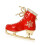 Broche créative pour chaussures de patinage de ski, pour-Rouge 1