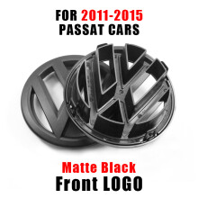 (Negro mate delantero, Passat 11-2015) 1 pieza 561.583.690 150 mm 100 mm Logotipo de coche Emblema d