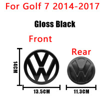 (Negro brillante Golf 7, 1 pieza delantera 2014-2017) 140 mm 135 mm 113 mm Para Golf 7 MK7 Golf 7.5