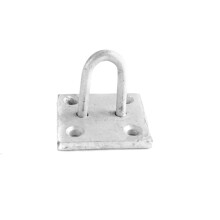512 Staple On Plate Hsg 50x50mm - 9GALVFGC/075 - Box of 10