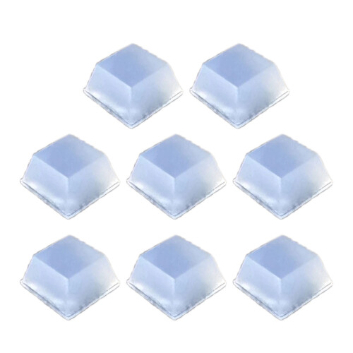 8Pcs Silicone Speaker Support Feet with Superior-Transparent