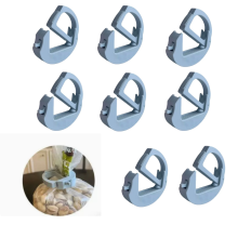 clips premium para bolsas de almacenamiento de alimentos | Talla única, resistentes, aptos para refrigerador, ajustables, apilables, con g