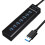 Hub USB 3.0 Hub USB 3.0 Divisor USB múltiple Hub de 7 puertos Expansor múltiple Hub USB 1