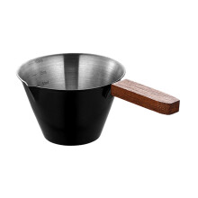 Elegant Coffee Measure Cup Feature Nonrust Steel Body and-Black