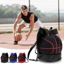 Basketball-Rucksack mit Ballfach aus Netzgewebe – 1 Stück