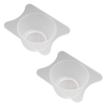 2Pcs Metal Screen Paint Purifier Cups Filter-for 24mm to 33mm