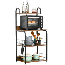 Estantería de Cocina Beige 60 x 40 x 125 cm
