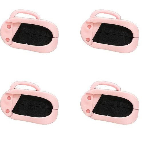 Support de canne à pêche résistant aux rayures, pince de-rose 4