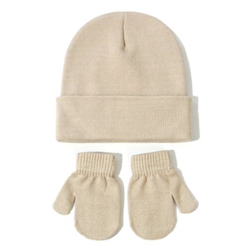 Bonnet bébé en maille torsadée – Bonnet d'hiver chaud pour