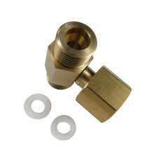 Frisdrankcilinder Messing CO2-cilinder Tankadapterconverter