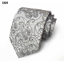 Herrslips i polyester med paisleymönster, 146 cm x 8 cm