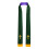 Reversible Church Stole with Embroidery-Dark Green Pu rple 1