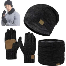 Ardenknit Winter 3dílná sada: čepice, šála a rukavice