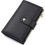 Women's Leather Trifold Wallet with RFID Blocking and Pen 1