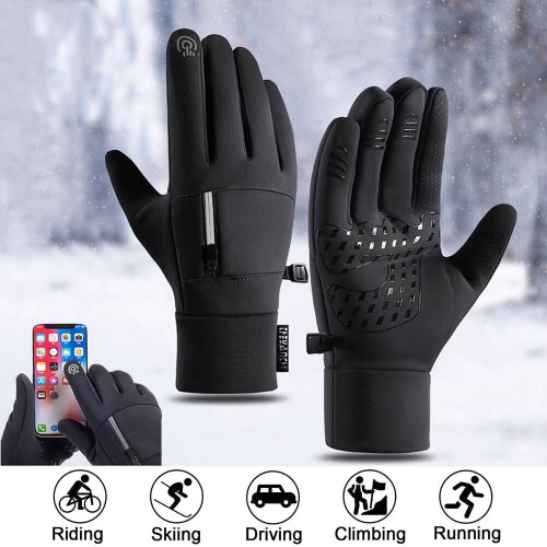 Guanti invernali impermeabili KANCOKIT per touchscreen