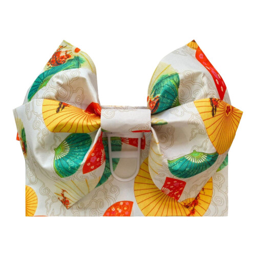 Japanskt kimonobälte för kvinnor – polyester, 36x30cm