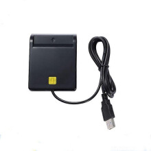 USB-älykortinlukija pankkikortin IC/ID EMV-kortinlukijalle, korkealaatuinen, Windows 7, 8, 10 ja Linuxille.