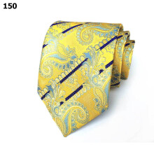 Herrslips i polyester med paisleymönster, 146 cm x 8 cm