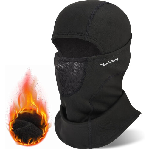 YANIKY Sturmhaube – Thermoschutz, winddicht, Winter