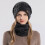 Women's Winter Hat and Scarf Set Soft Knit 1 Pack 1