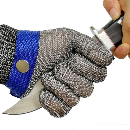 SlicePro Schnittfester Edelstahl-Netzhandschuh