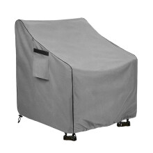 Housse de chaise rotative en tissu Oxford 210D, robuste et-S