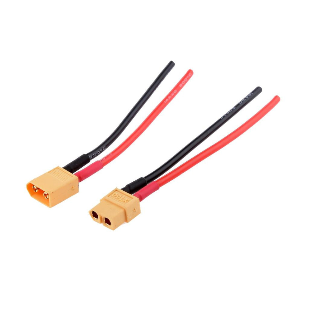 Xt60 Parallel Connector Set Â Male & Female, 14Awg, 120A 9017774012161