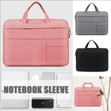 Slanke laptoptas voor 15,6-inch laptops, geschikt voor mannen en vrouwen.
