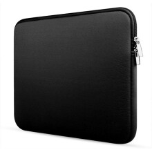 Husă din neopren pentru laptop, 14 inch, neagră