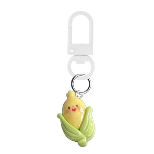 Adorable Vegetable Keyring Resin Phone Strap Lovely School-corn