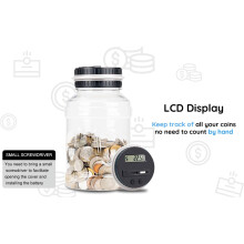 Digital mynträknande spargris 2,5 l