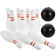 Bowlingset Pedagogisk leksak för barn 12-delars