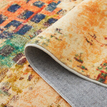 (40 x 60 cm (1 ft 3 in x 1 ft 9 in)- Small Door Mat/Bath Mat, Vibrant) Extra Large Traditional Rugs Modern Carpet Doormat
