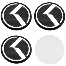 (K negro, pegatina para rueda de 56 mm) 4 piezas 90 mm 75 70 mm 65 mm 60 mm 56 mm 54 mm Emblema de r