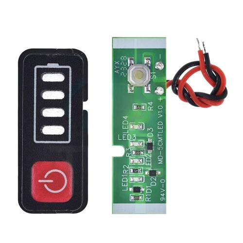 Durability Capacity Display for 5S 18V-21V Li Cells Batteries