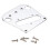 Enhanced Resonance Bridge Plate Metal Texture Suitable for 1