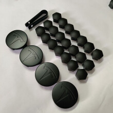 (25 Negro mate, China continental) 4PCS 25PCS 56 mm para Tesla Model 3 Y S/X nuevo Model Y Juniper T