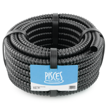 Pisces (12mm (0.5 inch), 15m) Black Flexi Pond Hose 12/20/25/32/38/40/50 mm