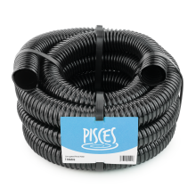 Pisces (40mm (1.5 inch), 1m) Black Flexi Pond Hose 12/20/25/32/38/40/50 mm