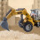 Jucărie excavator cu telecomandă pentru copii – Galben 1