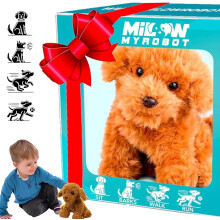 Milow Robot Puppy Interaktiv lekehund 15,4 cm
