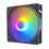 12cm High Airflow PC Case Cooling Fan Quiet Color LED-White 4