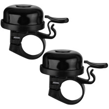 Sonnette de vélo rétro pour VTT et vélos de route – Lot de 2
