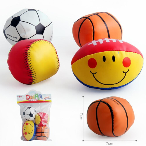 Baby håndgrebsboldsæt – 4Soft sportsbolde 1