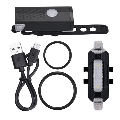 USB-uppladdningsbart cykelljusset – fram och bak 1