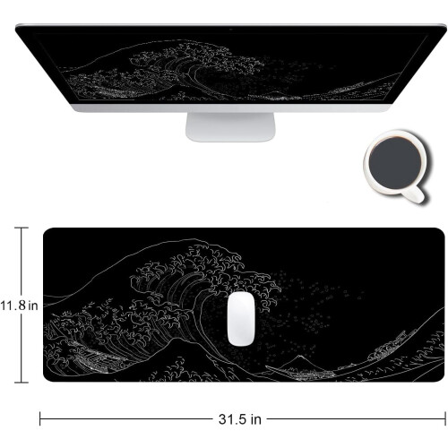 XXL Gaming Musemåtte 31,5 x 11,8 tommer 1