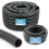 Pisces 10m Black Corrugated Hose - 40mm 2