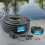 Pisces 10m Black Corrugated Hose - 40mm 9